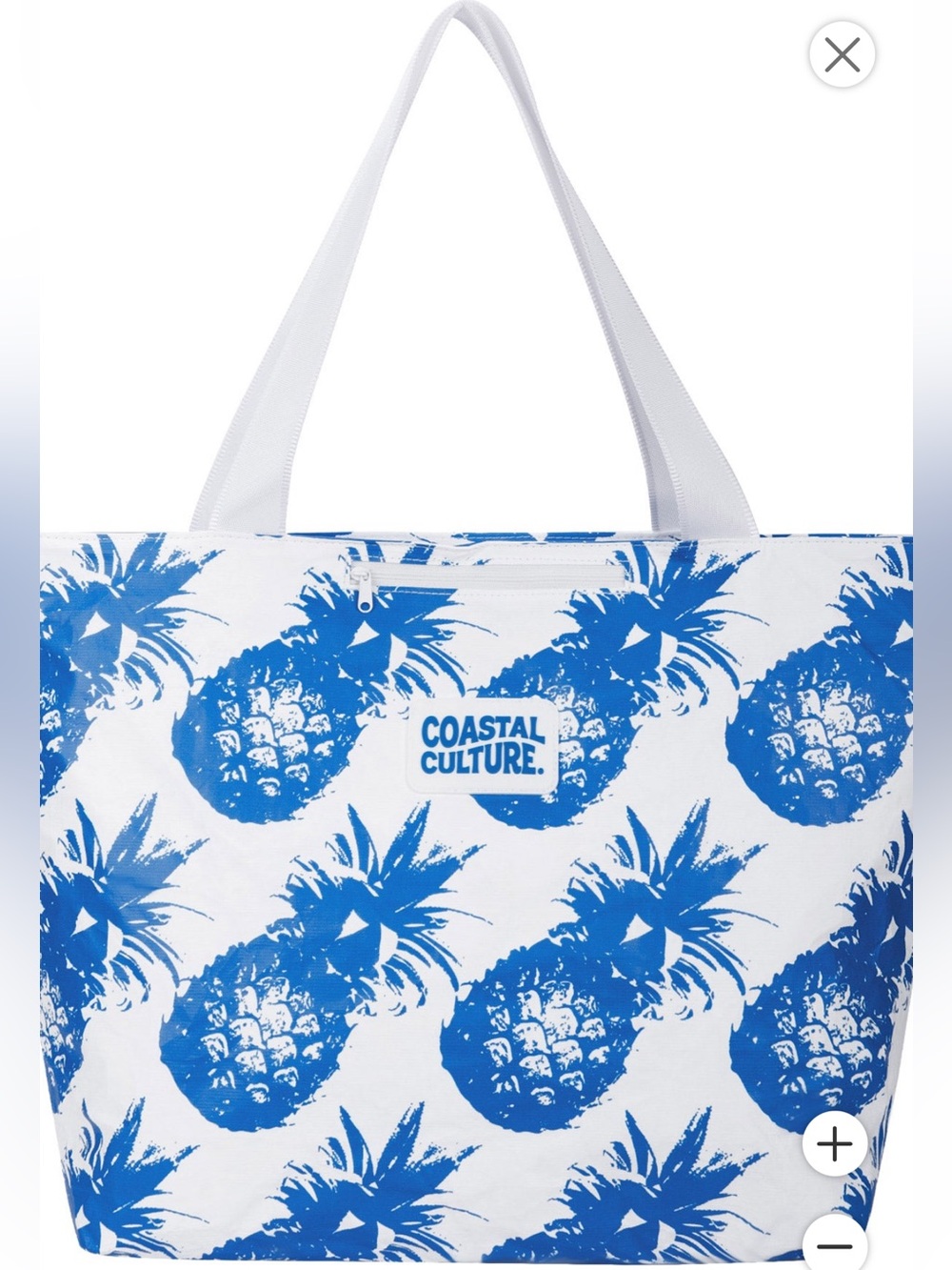 Coastal Culture Everyday Tote pineapples new
